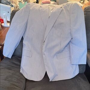 Classic Striped Men's Blazer